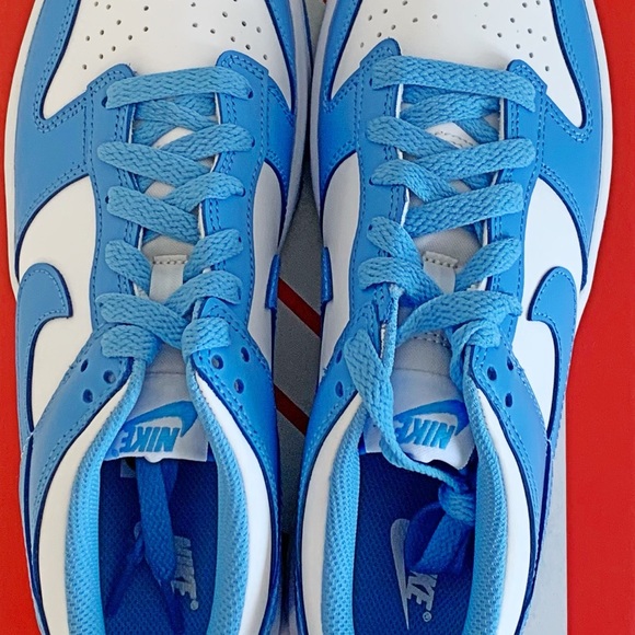 Nike ❌SOLD🎁Dunk Low UNC (SOLD OUT via Nike) Womens 8 - Picture 6 of 9